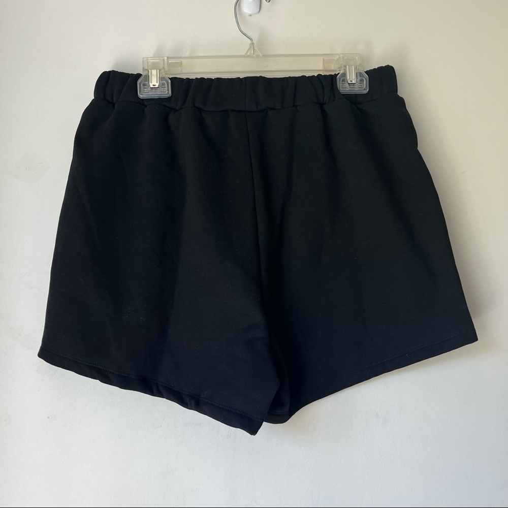 Princess Polly Florida Black Elastic Waist Shorts 10 - Picture 3 of 10